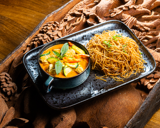 Poulet Curry Rouge