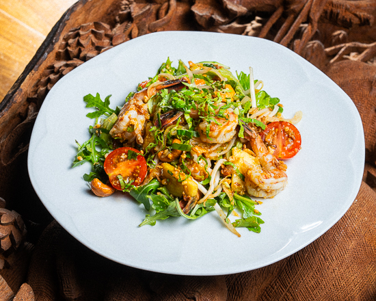 Salade de crevettes