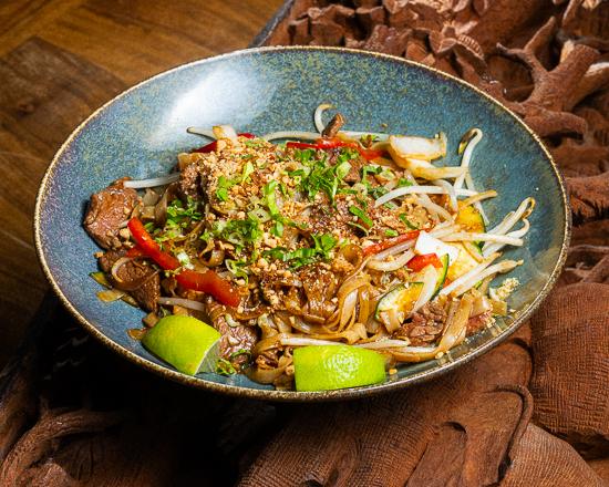 Pad Thaï Bœuf authentique sauté au wok