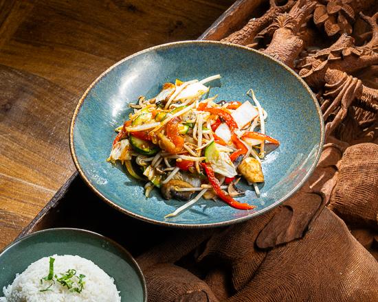 Sauté de légumes frais du jour végétarien